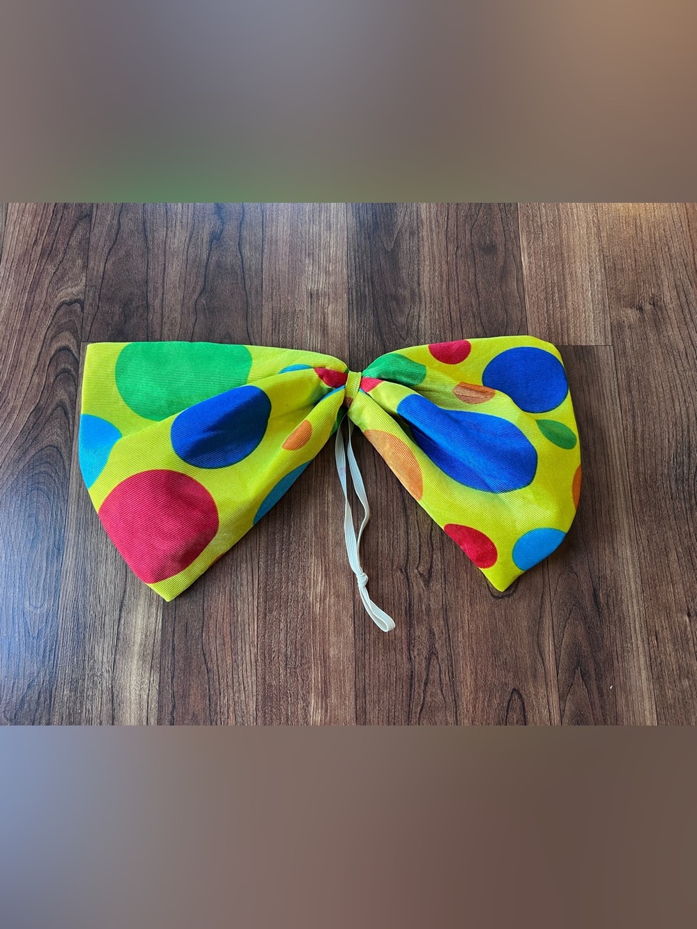 Jumbo Polka Dot Clown Costume Tie